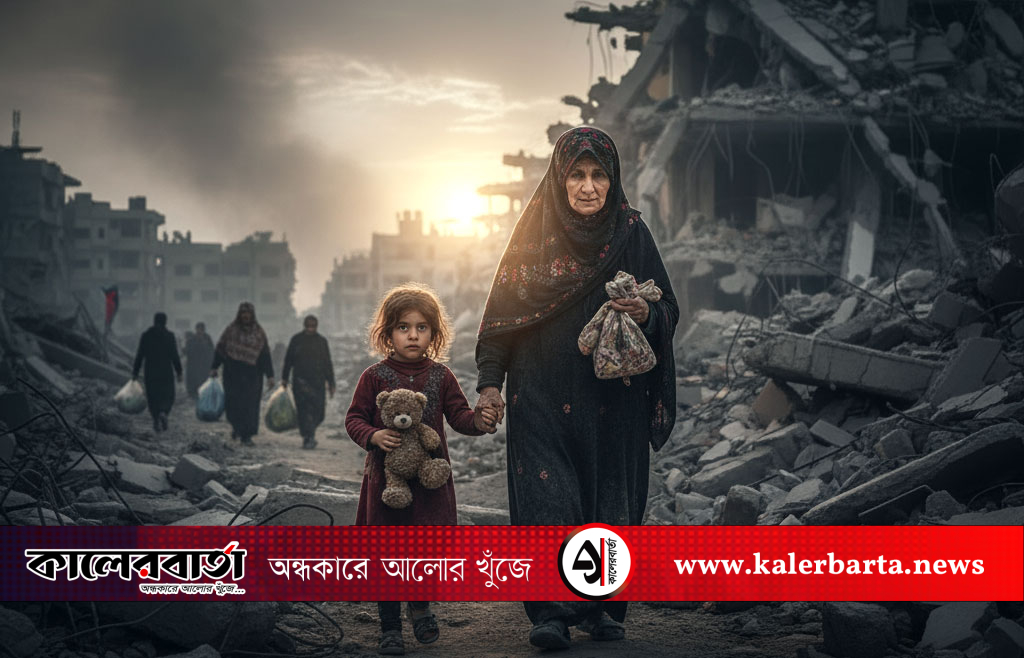 ধ্বংসস্তূপে গাজা- ঘর হারানো মানুষের জান্নাত লাভের গল্প