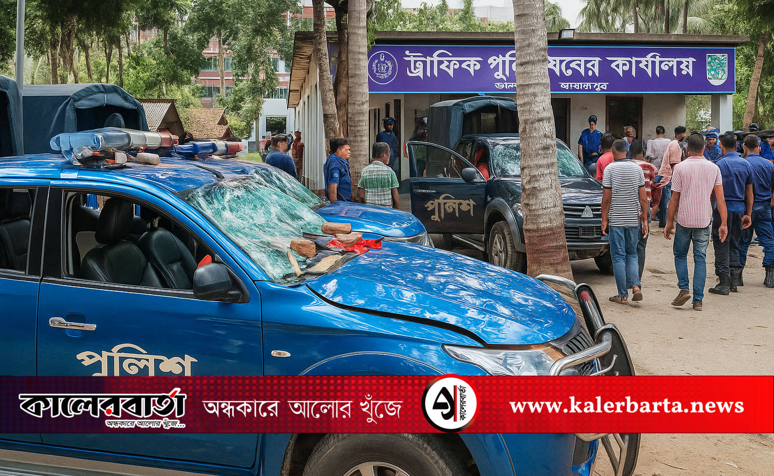 ভাঙ্গায় আসন পুনর্বিন্যাস নিয়ে সংঘাত: বিক্ষোভ, ভাঙচুর ও অগ্নিসংযোগ