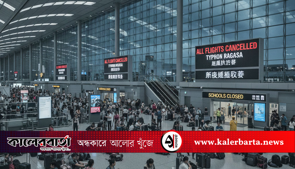 রাগাসার আতঙ্কে বিমানবন্দর ও শিক্ষা প্রতিষ্ঠান বন্ধ, সর্বোচ্চ সতর্কতায় প্রশাসন