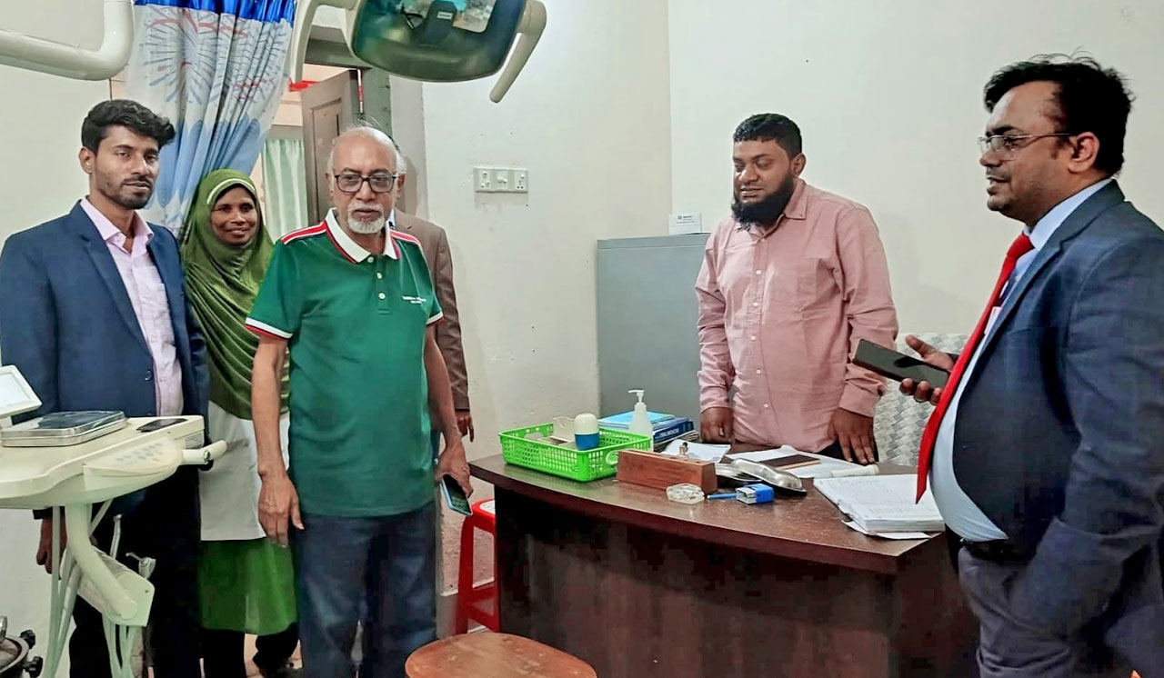 পাঁচবিবিতে হাসপাতাল পরিদর্শনে উচ্চ প্রতিনিধি দল, কালের বার্তা