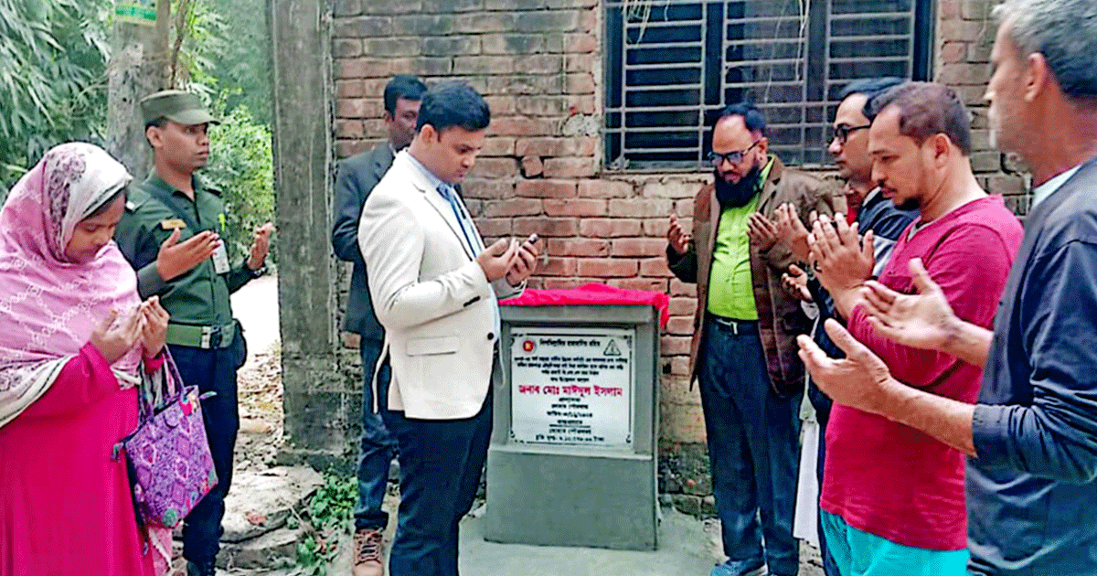 দোহার পৌরসভা এলাকায় নতুন সড়ক নির্মাণ প্রকল্পের উদ্বোধন, কালের বার্তা