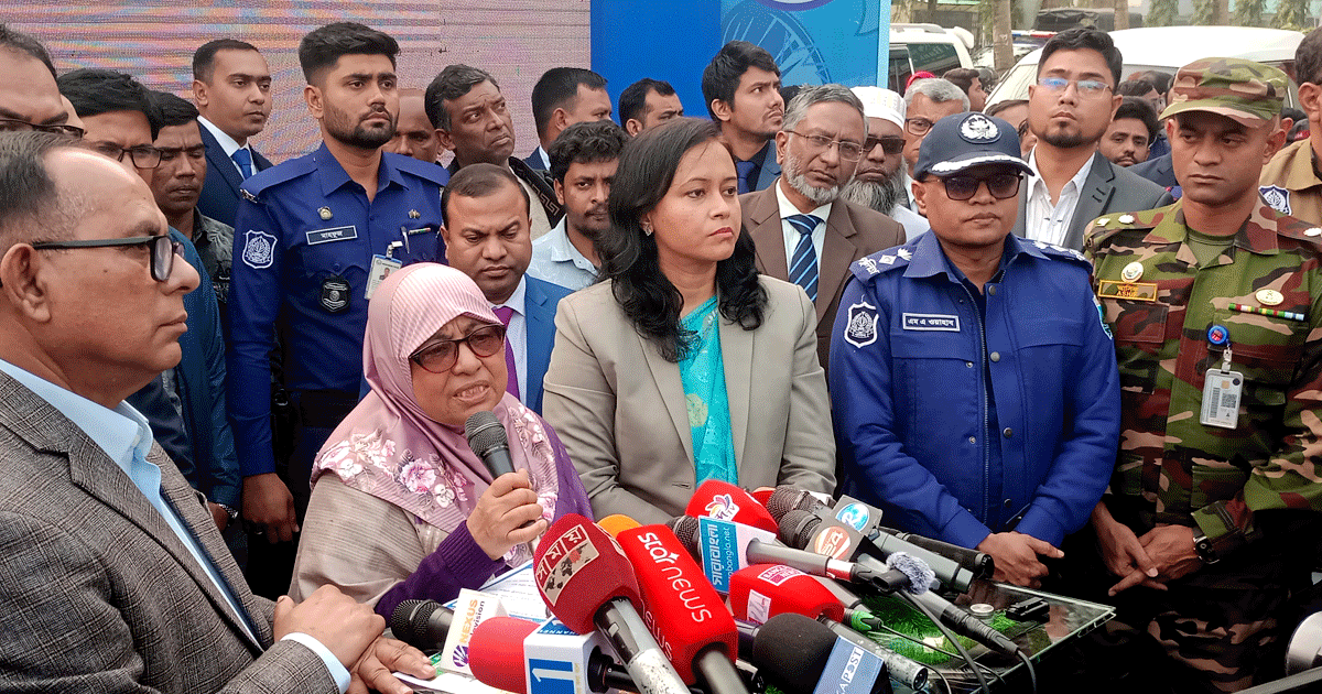 আমাদের সামনে ১২ তারিখে সাধারণ ভোট ও গণভোট রয়েছে: উপদেষ্টা নূর জাহান