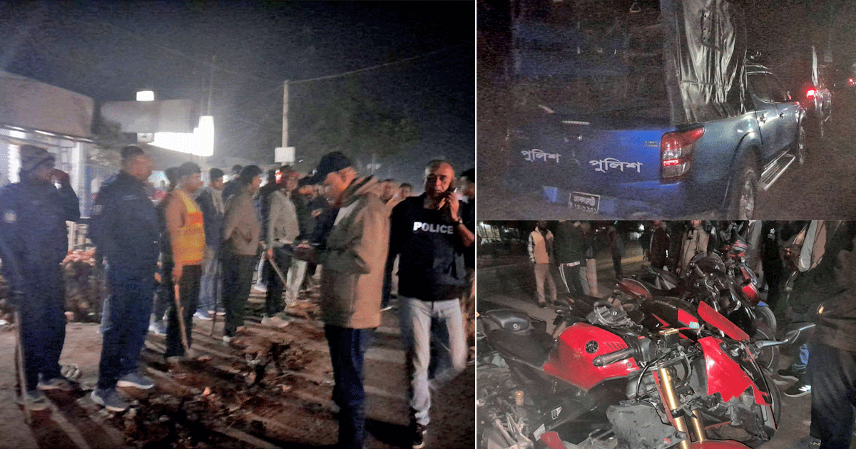 গোবিন্দগঞ্জে আসামি ধরতে গিয়ে আওয়ামী লীগের নেতাকর্মীদের হামলায় দুই পুলিশ আহত
