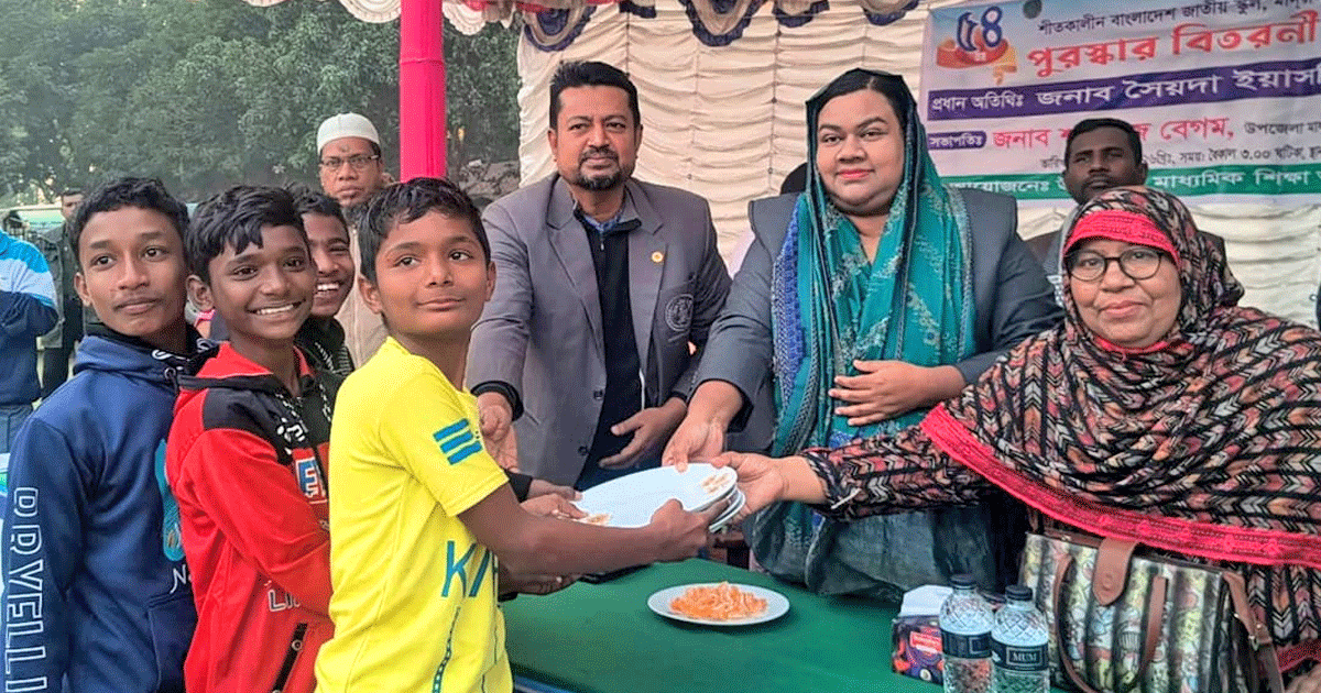 গোবিন্দগঞ্জে ৫৪তম জাতীয় শীতকালীন ক্রীড়া প্রতিযোগিতা অনুষ্ঠিত