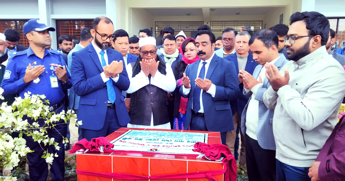 শ্রীমঙ্গলে আধুনিক প্রশাসনিক ভবন ও মিলনায়তনের শুভ উদ্বোধন করলেন বিভাগীয় কমিশনার