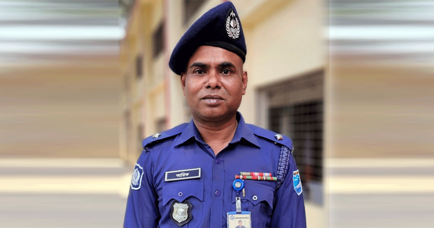 কুলিয়ারচর থানার নতুন ওসি হিসেবে যোগদান করলেন কাজী আরিফ উদ্দিন