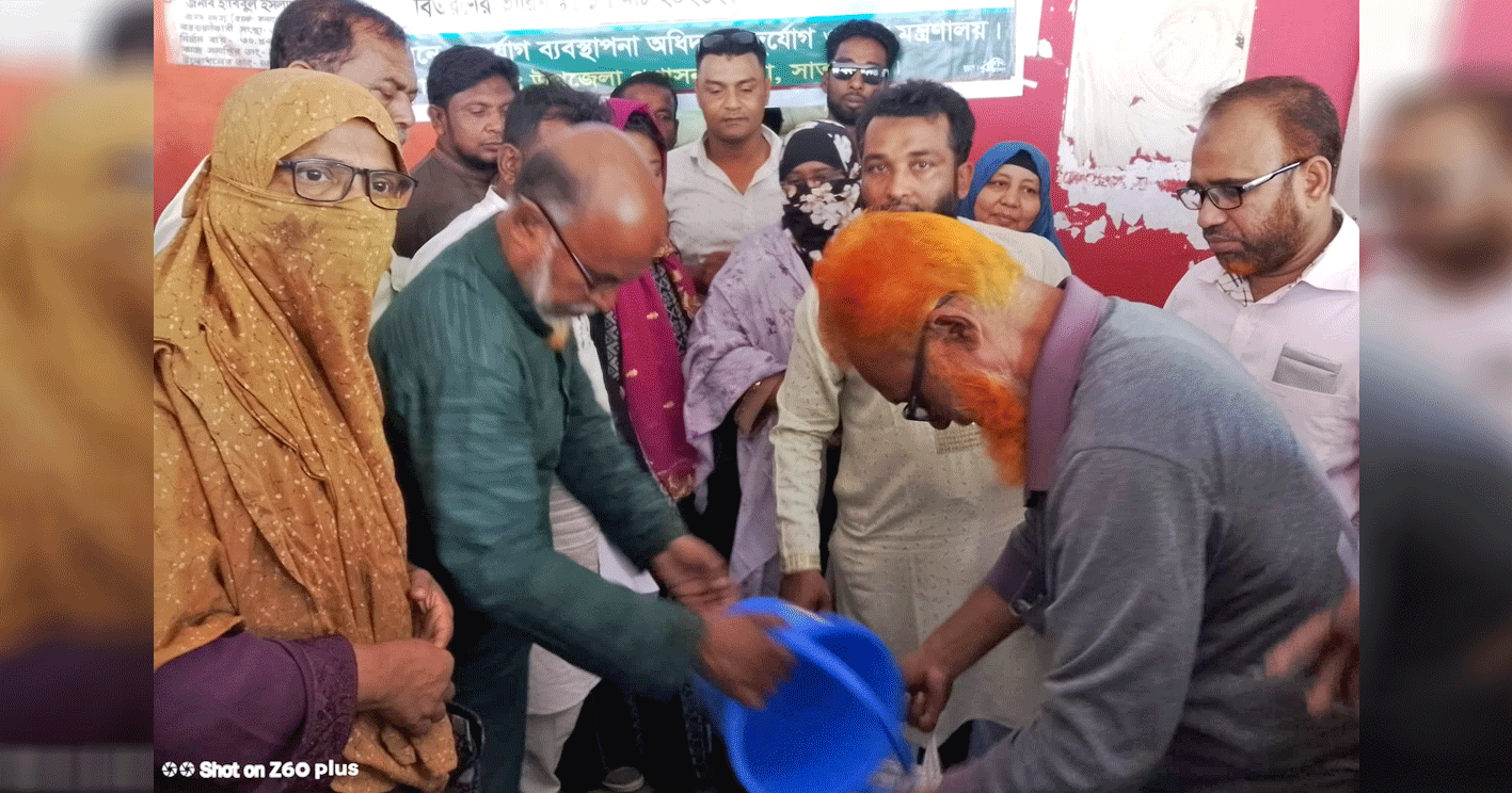 তালায় পবিত্র ঈদুল ফিতর উপলক্ষে ১২টি ইউনিয়নে ভিজিএফের চাল বিতরণ