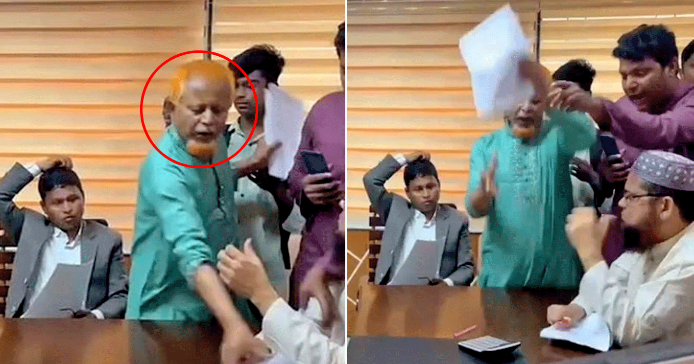 হরিপুরে ইউএনওর কক্ষ থেকে নিয়োগ পরীক্ষার নথিপত্র ছিনিয়ে নিলেন বিএনপি নেতা