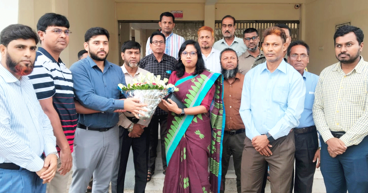 কাশপিয়া তাসরিন পাঁচবিবির নতুন ইউএনও