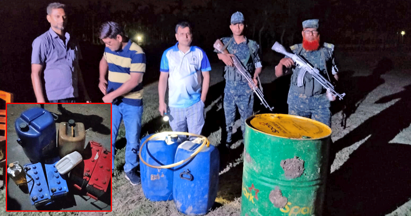 নাটোরে ঔষধি গ্রামে অবৈধ পুকুর খননে অভিযান: ভ্রাম্যমাণ আদালতে ব্যাটারি ও যন্ত্রপাতি জব্দ