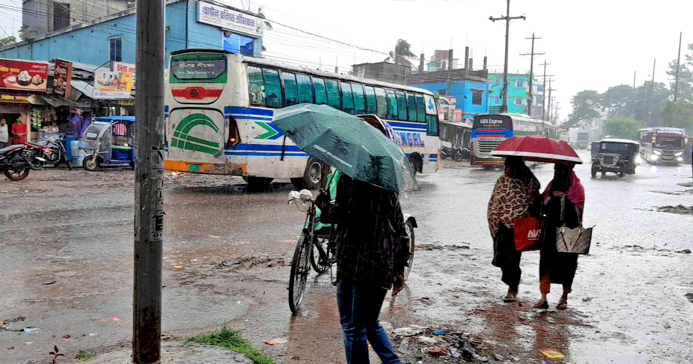 শ্রীমঙ্গলে ৭৫ মিলিমিটার বৃষ্টিপাত রেকর্ড
