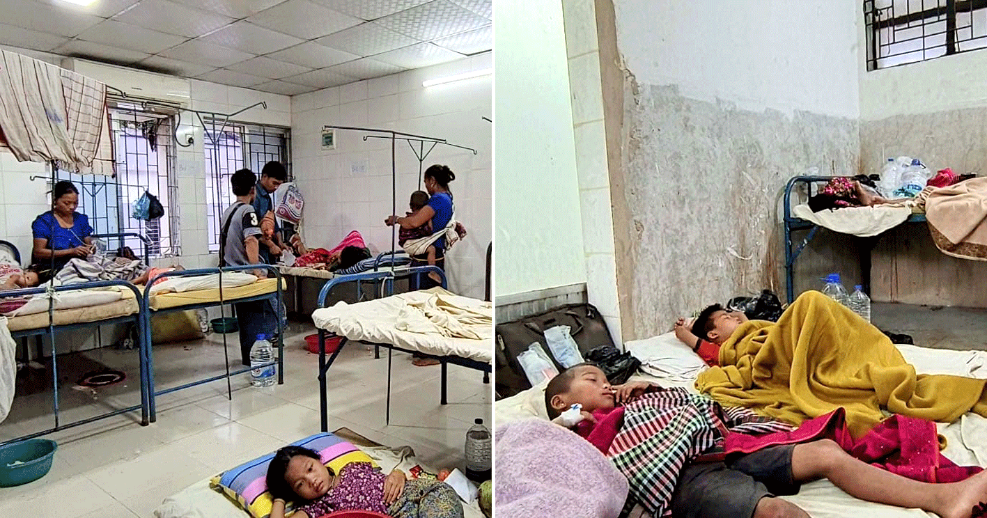আলীকদমের দুর্গম কুরুকপাতায় বেড়েছে হামের প্রাদুর্ভাব