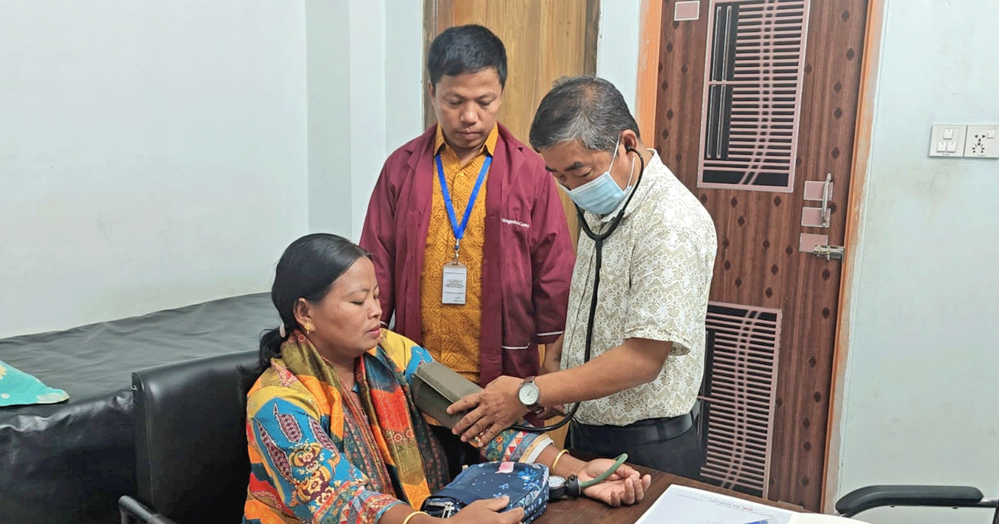 পবিত্র ঈদুল আযহা উপলক্ষে স্বনির্ভর ডায়াগনস্টিক সেন্টারে ফ্রি মেডিকেল ক্যাম্প অনুষ্ঠিত