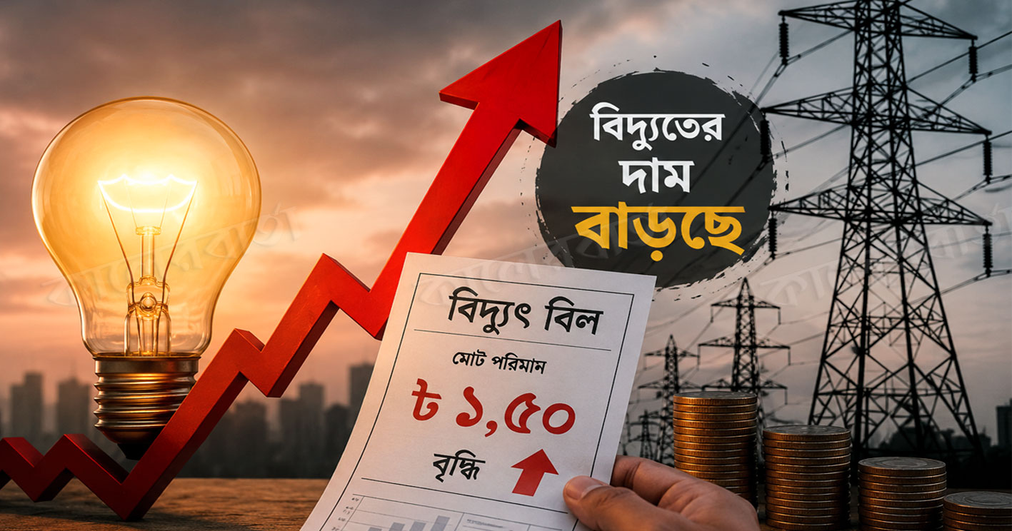 বিদ্যুতের দামে নতুন ধাক্কা, বাড়তে পারে ইউনিটপ্রতি ১.৫০ টাকা