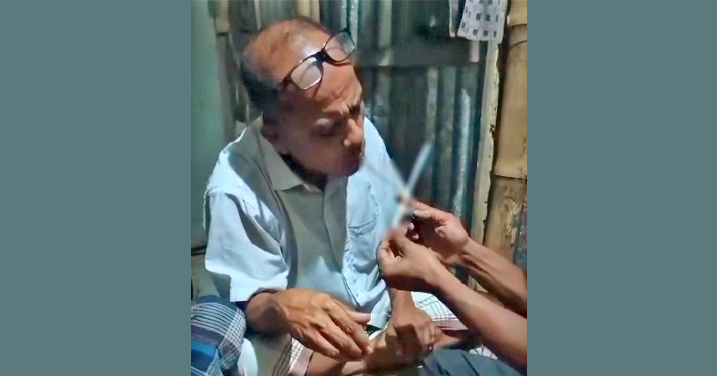 বেলাবোতে প্রকাশ্যে মাদক সেবনের ভিডিও ভাইরাল; ধরাছোঁয়ার বাইরে কুখ্যাত মাদক কারবারি আবুল কাশেম