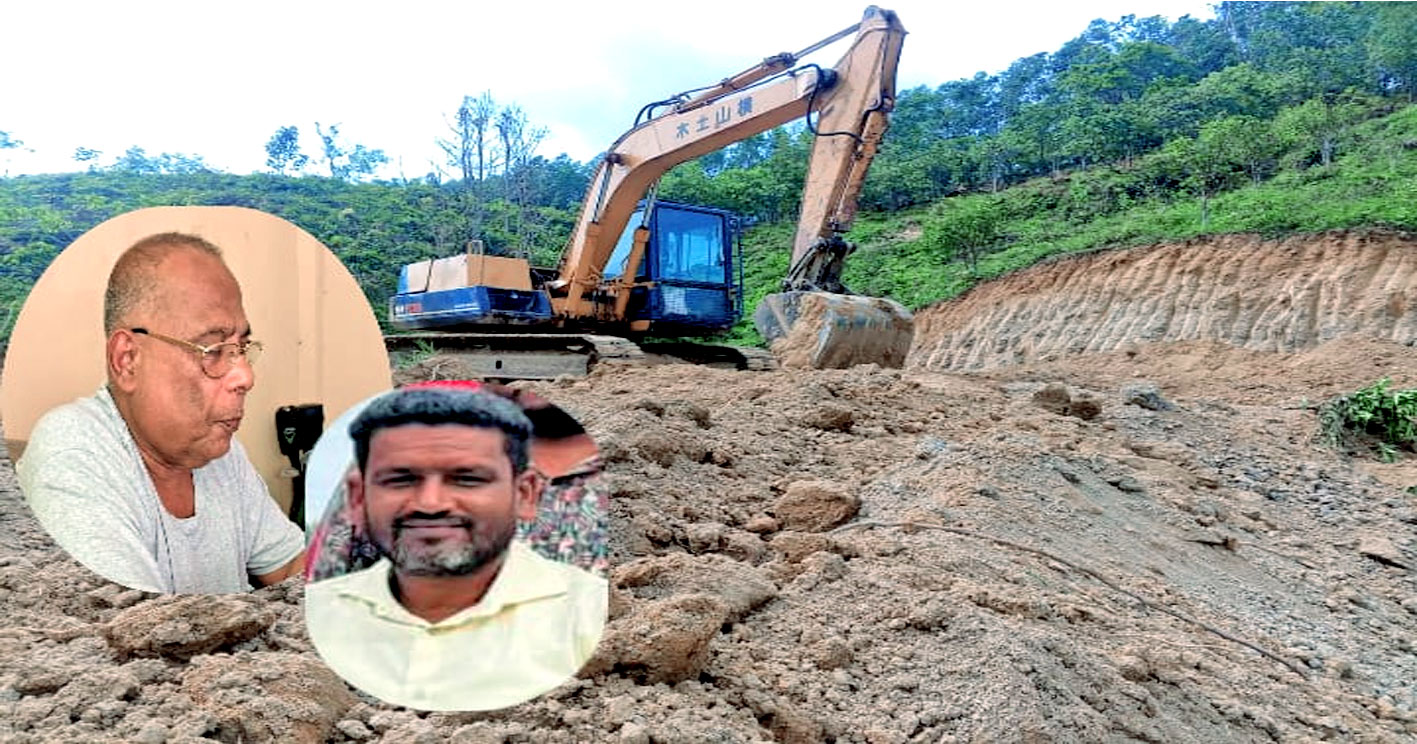 লামায় এমপির নাম ভাঙিয়ে দেদারসে কাটা হচ্ছে পাহাড়, হুমকির মুখে পরিবেশ