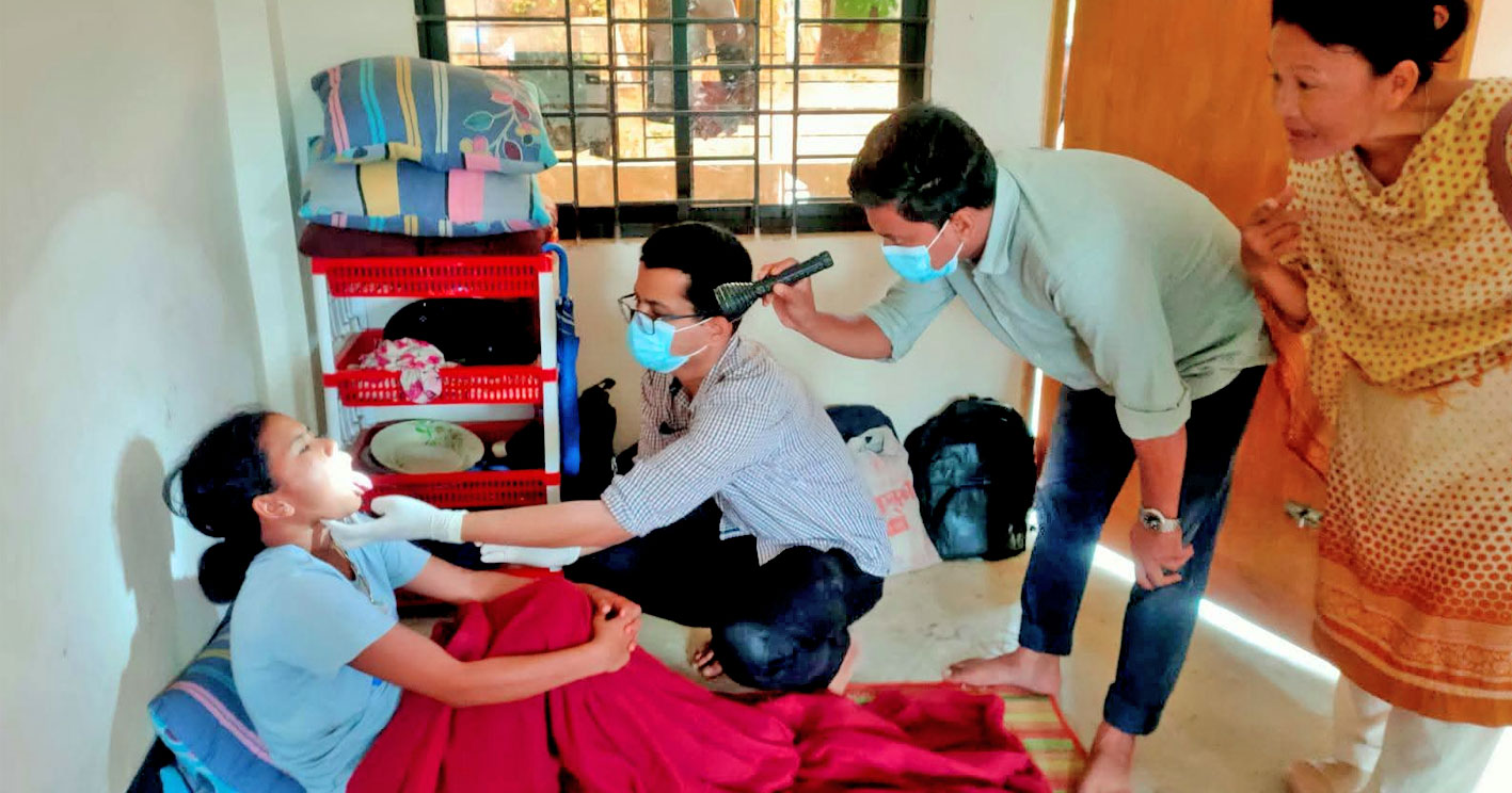 লামায় দুর্গম অনাথ আশ্রমে ২৪ শিশুর শরীরে হামের উপসর্গ