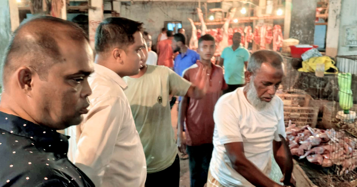 শ্রীমঙ্গলে বাজার মনিটরিং ও ভ্রাম্যমাণ আদালতের অভিযান
