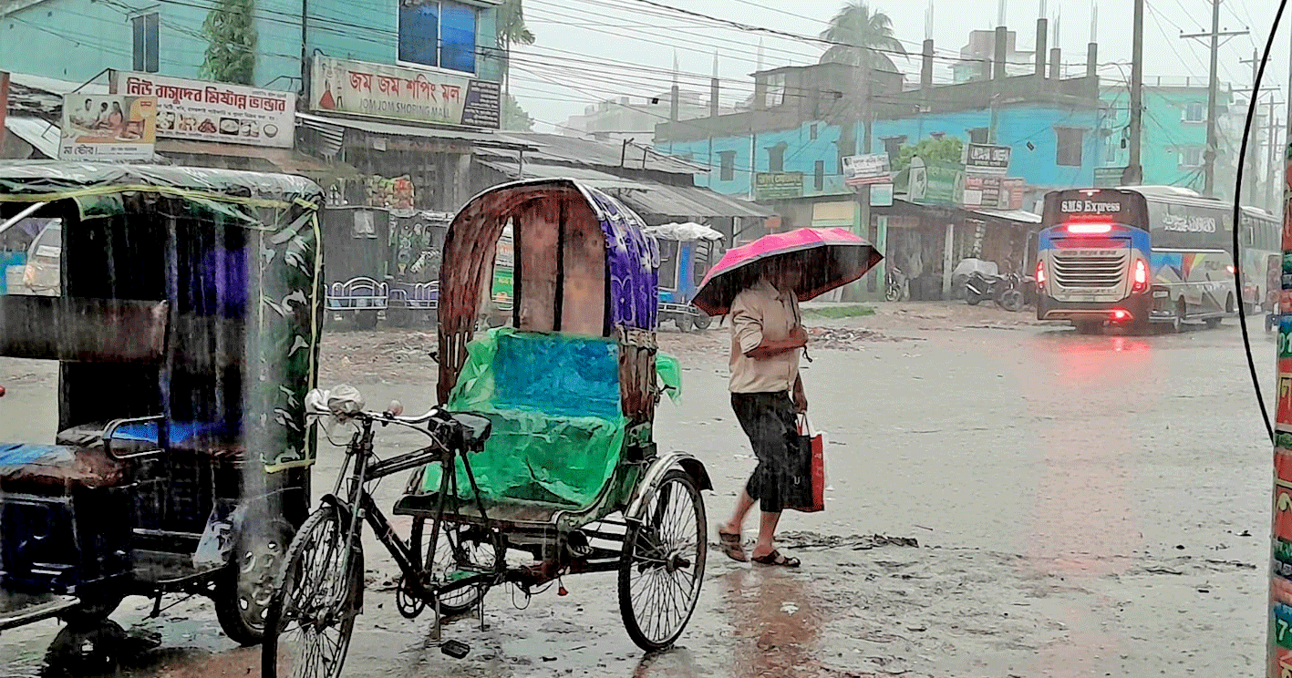 শ্রীমঙ্গলে ৩৩ ঘণ্টায় ১৭৩ মিলিমিটার বৃষ্টিপাত, জনজীবনে দুর্ভোগ