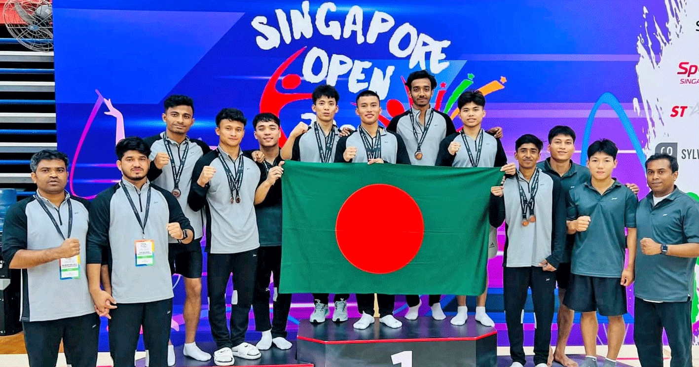 দেশের বাইরে লামার জিমন্যাস্ট কোয়ান্টাদের সাফল্য অব্যাহত