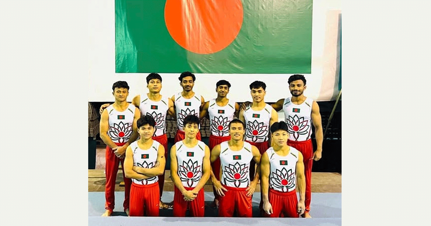 জিমন্যাস্টিকস চ্যাম্পিয়নশিপে বাংলাদেশের প্রতিনিধিত্ব করছে লামার কোয়ান্টামের ৭ জিমন্যাস্ট