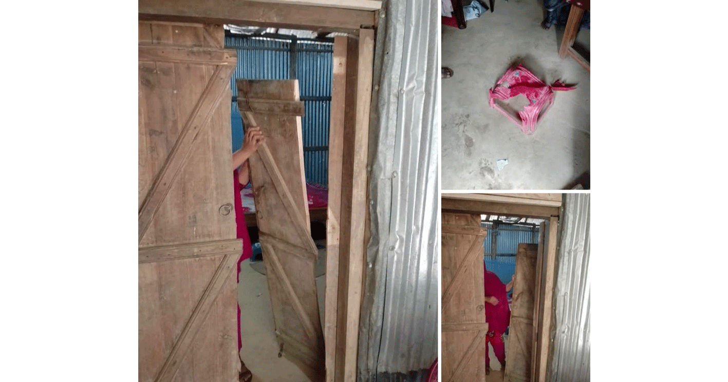 লামায় দুই বাড়িতে ডাকাতি, নারীকে শ্লীলতাহানির চেষ্টার অভিযোগ