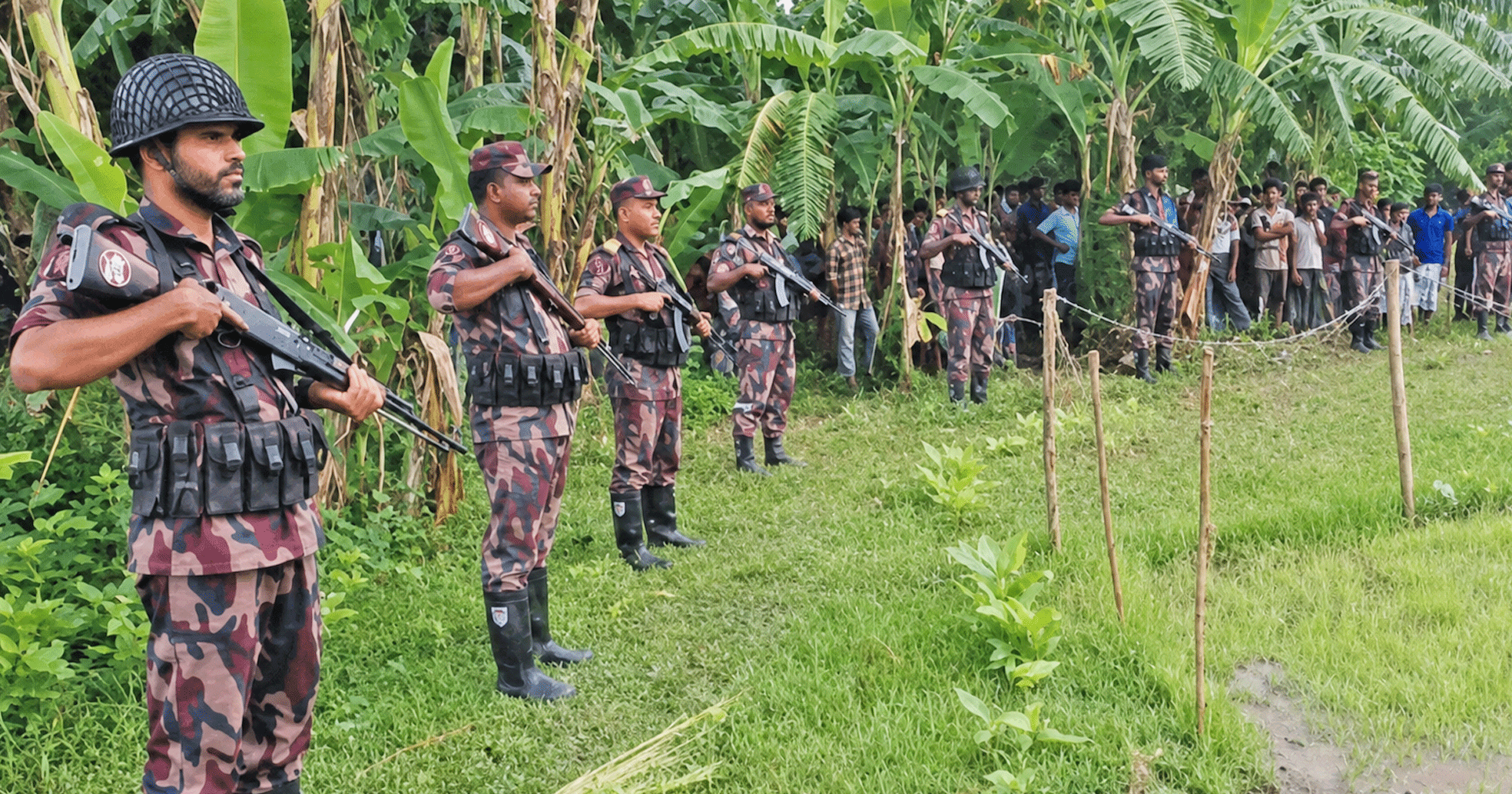 জয়পুরহাট সীমান্তে ৩ জনকে পুশইনের চেষ্টা বিএসএফের, বিজিবির বাধা