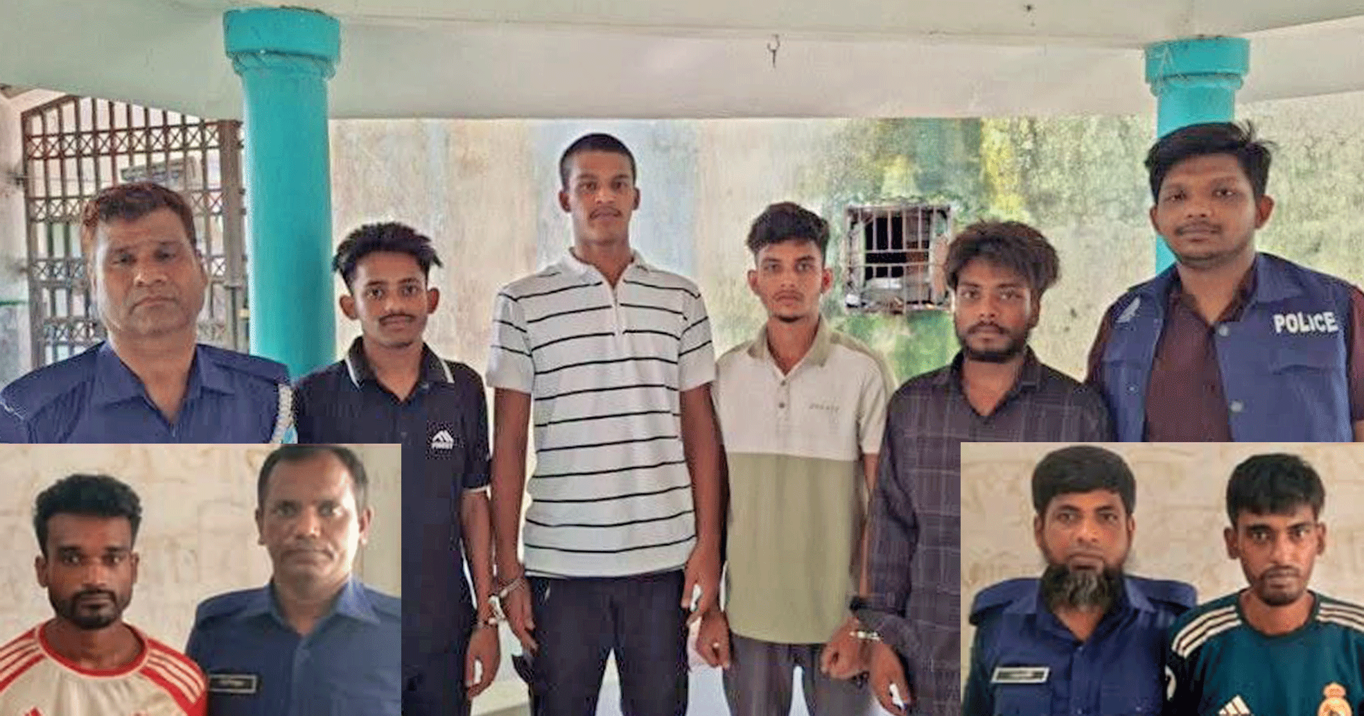 দোহারে মাদক ব্যবসায়ী, ধর্ষণ মামলার আসামিসহ ৭ জন গ্রেপ্তার