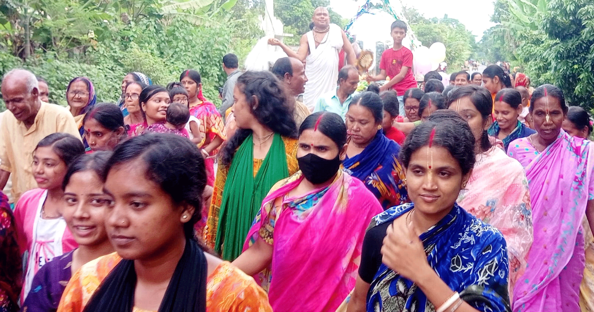 পাঁচবিবির বাগজানায় জগন্নাথদেবের রথযাত্রা অনুষ্ঠিত