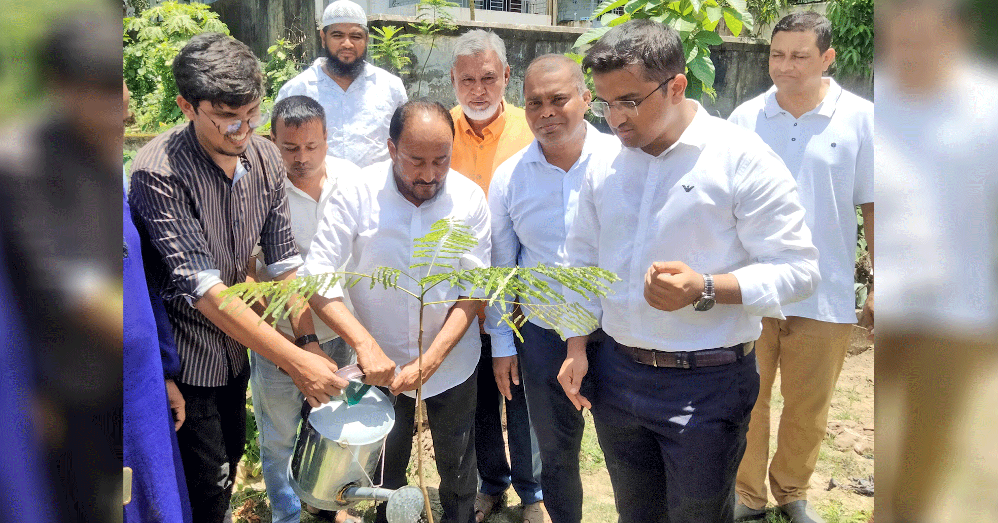 শ্রীমঙ্গলে এক বছরে এক লাখ বৃক্ষরোপণ কর্মসূচির শুভ উদ্বোধন