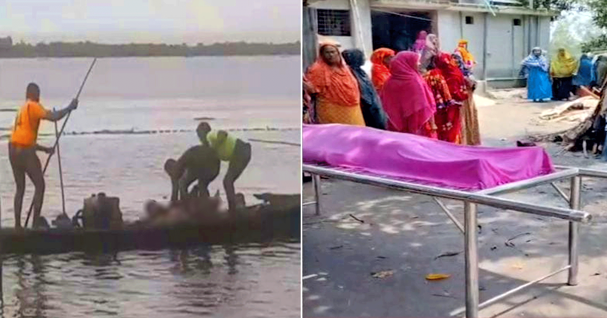 নলডাঙ্গায় মাছ ধরতে গিয়ে ঝড়ের কবলে নৌকা থেকে পড়ে বাবা বেঁচে গেলেও ছেলের মৃত্যু