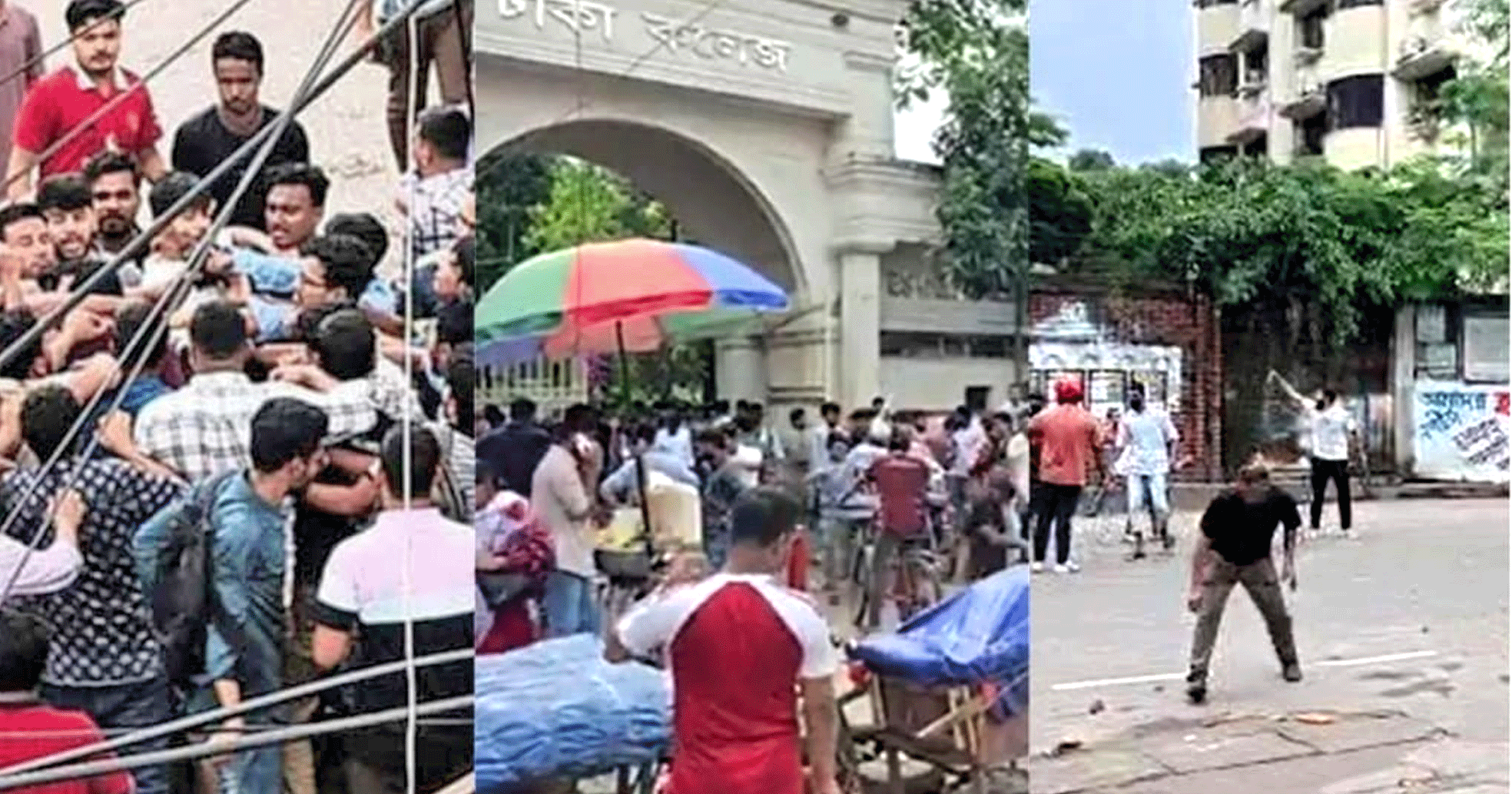 রাজধানীর তিন ক্যাম্পাসে ছাত্রদল-শিবির সংঘর্ষ, উত্তেজনায় দিনভর অচলাবস্থা