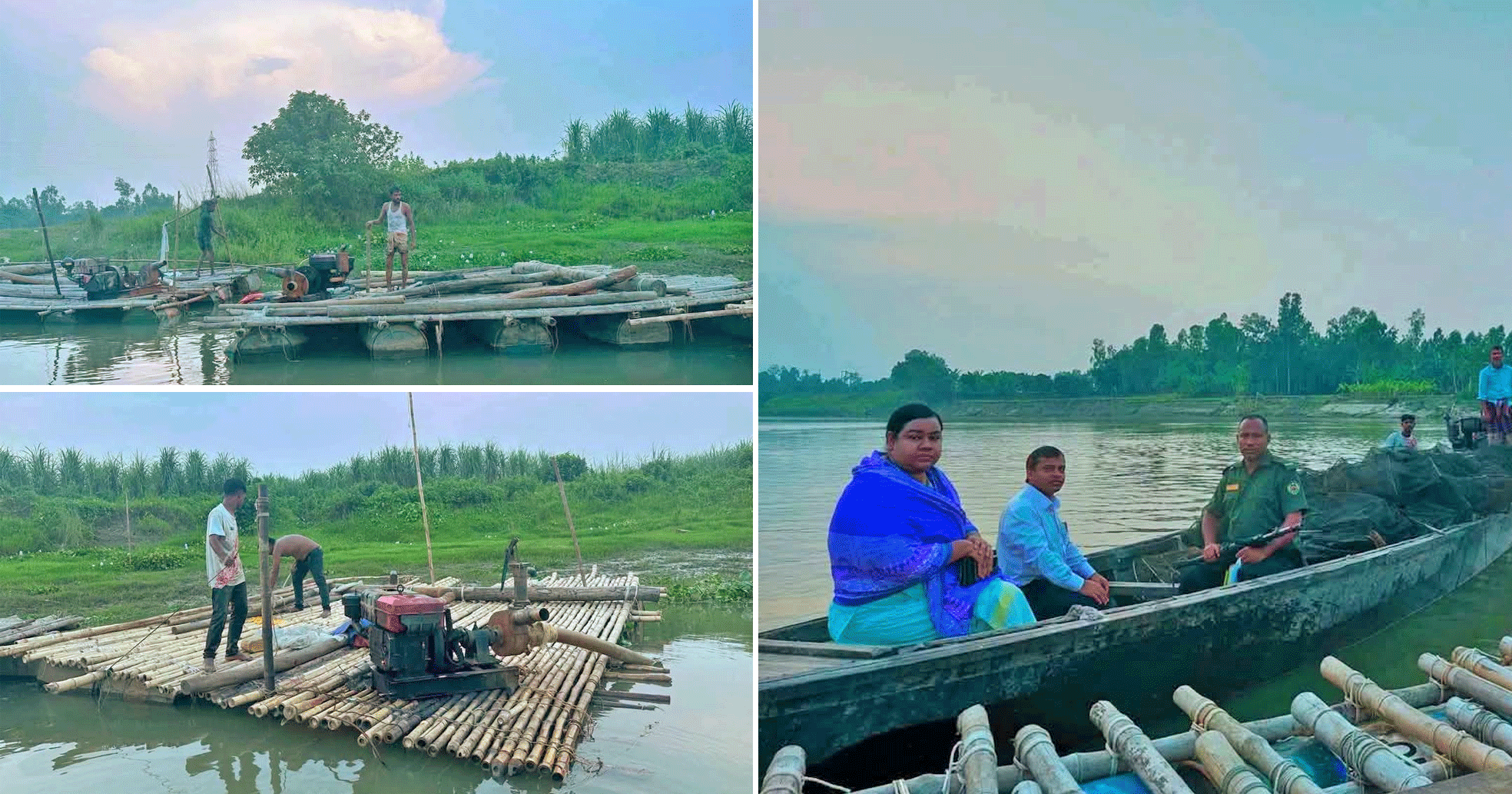 গোবিন্দগঞ্জে অবৈধ বালু উত্তোলন বন্ধের অভিযানে ইউএনওর ওপর হামলা