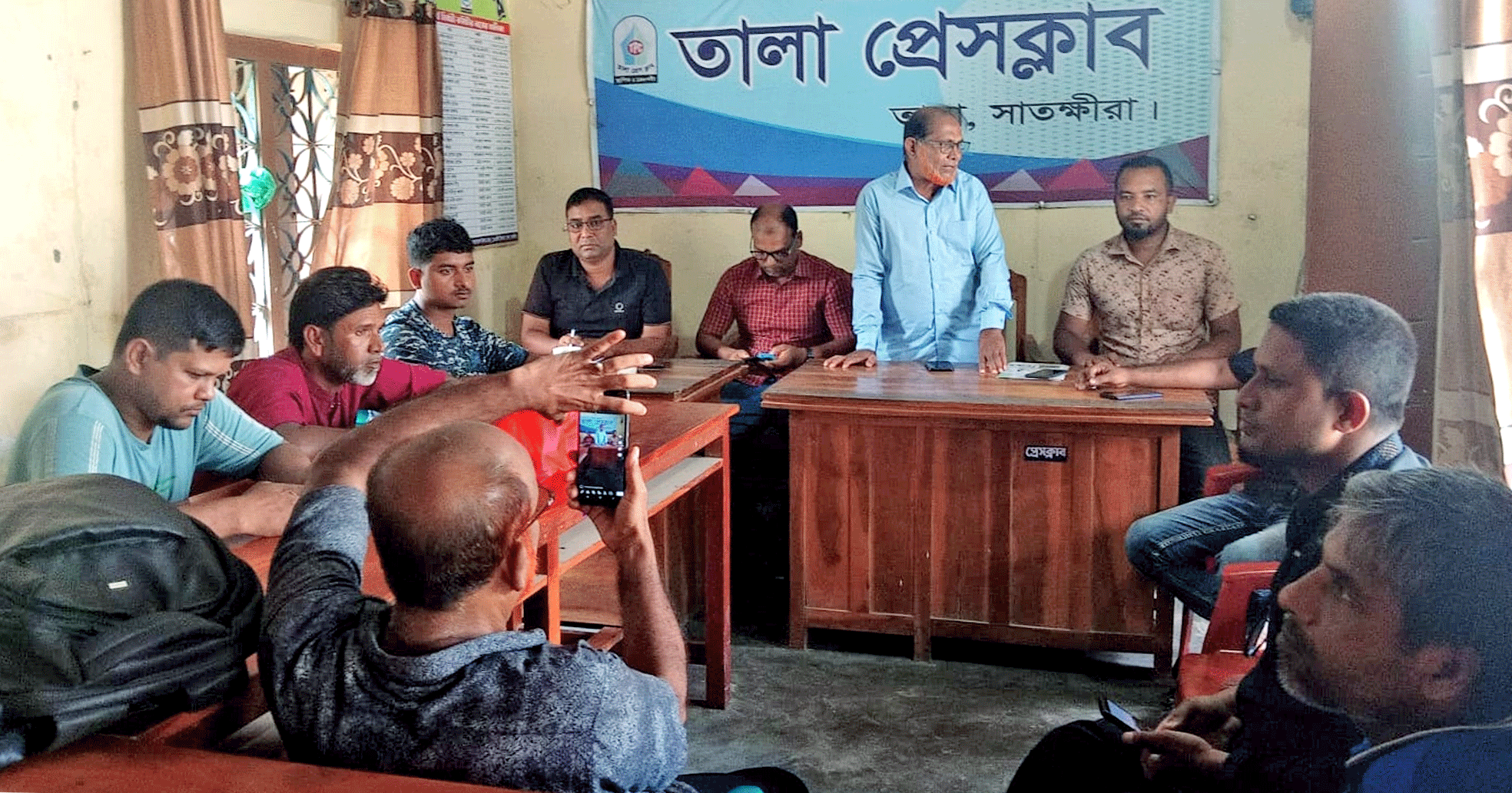 তালা প্রেসক্লাবের মাসিক সমন্বয় সভা অনুষ্ঠিত