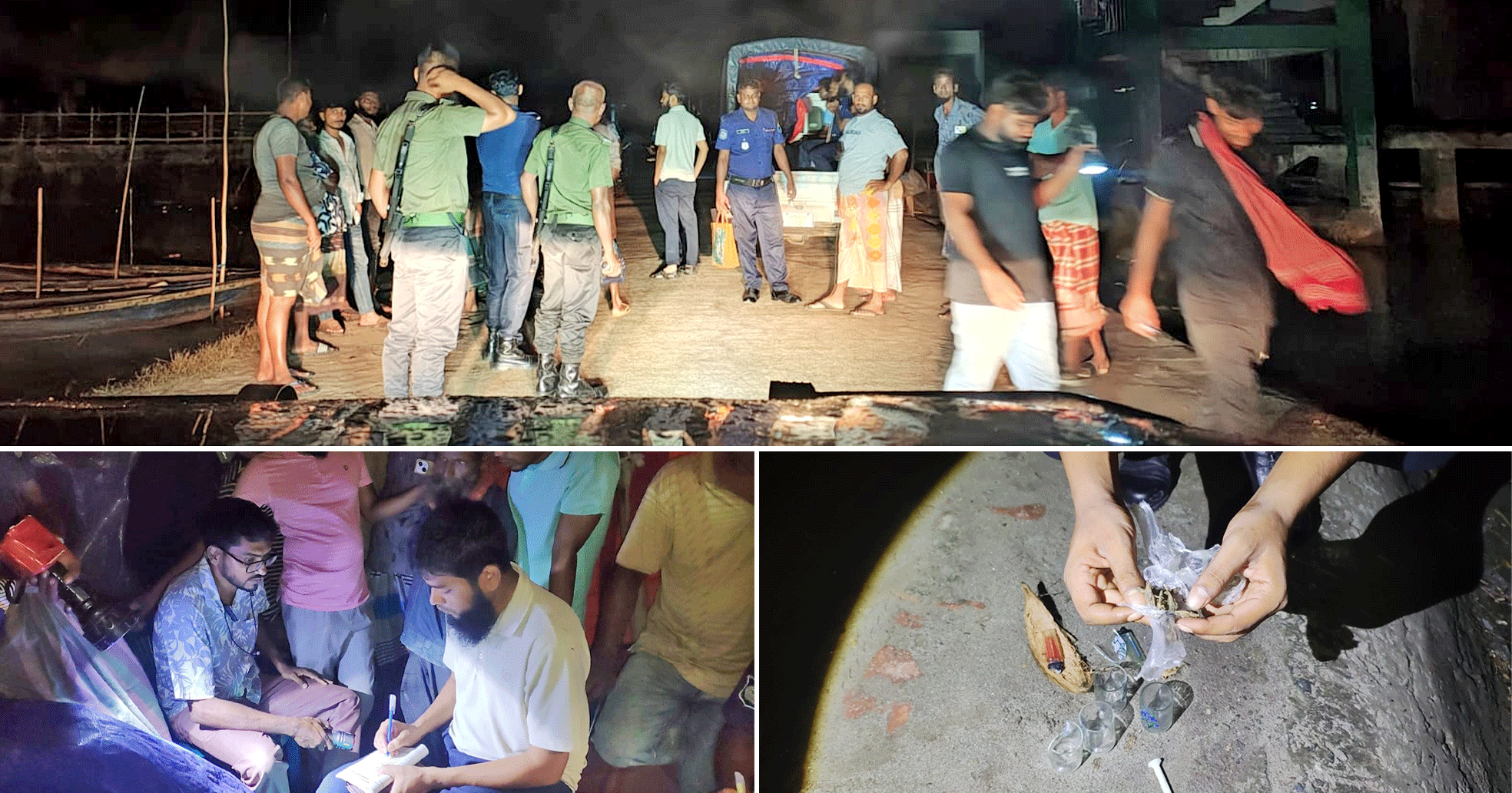 নাটোরের নলডাঙ্গায় পাটুল হালতি বিলে রাতভর ভ্রাম্যমাণ আদালত, ৫ জনের কারাদণ্ড ও ৩৩ হাজার টাকা জরিমানা