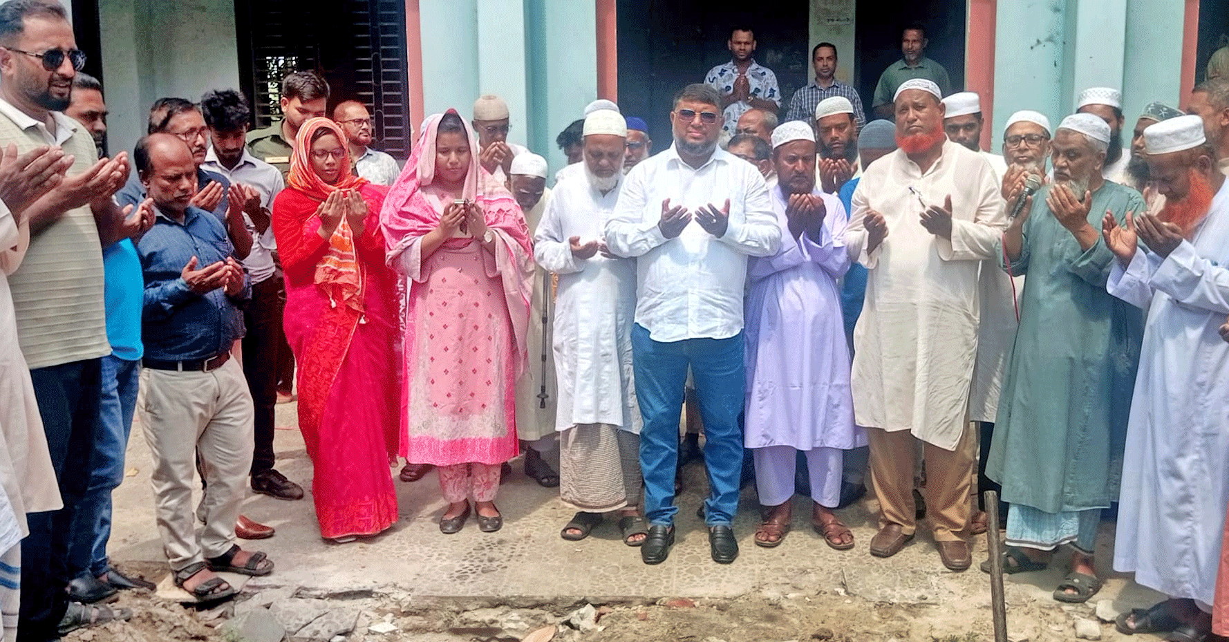 পাঁচবিবিতে মাদ্রাসার চারতলা ভবনের ভিত্তিপ্রস্তর স্থাপন