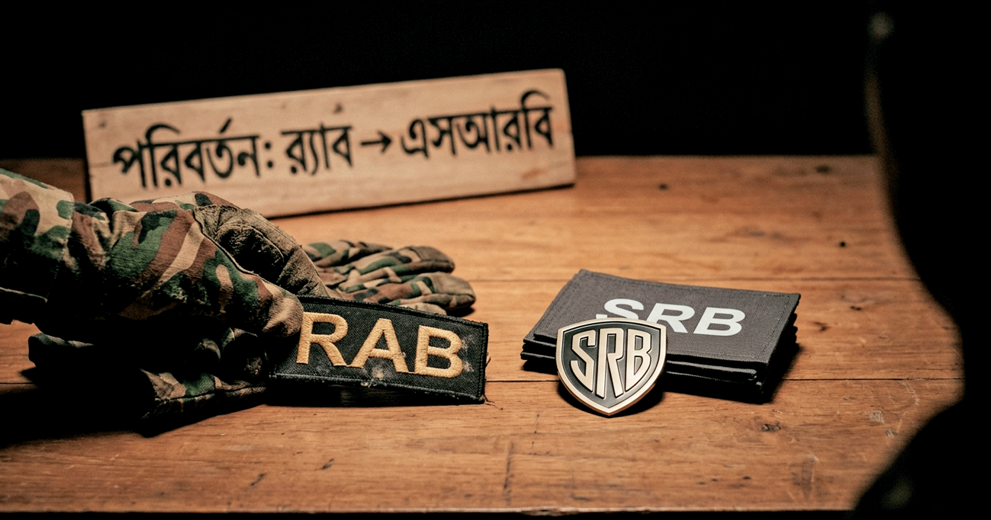 র‍্যাবের অধ্যায় শেষ, নতুন বাহিনী এসআরবির যাত্রা