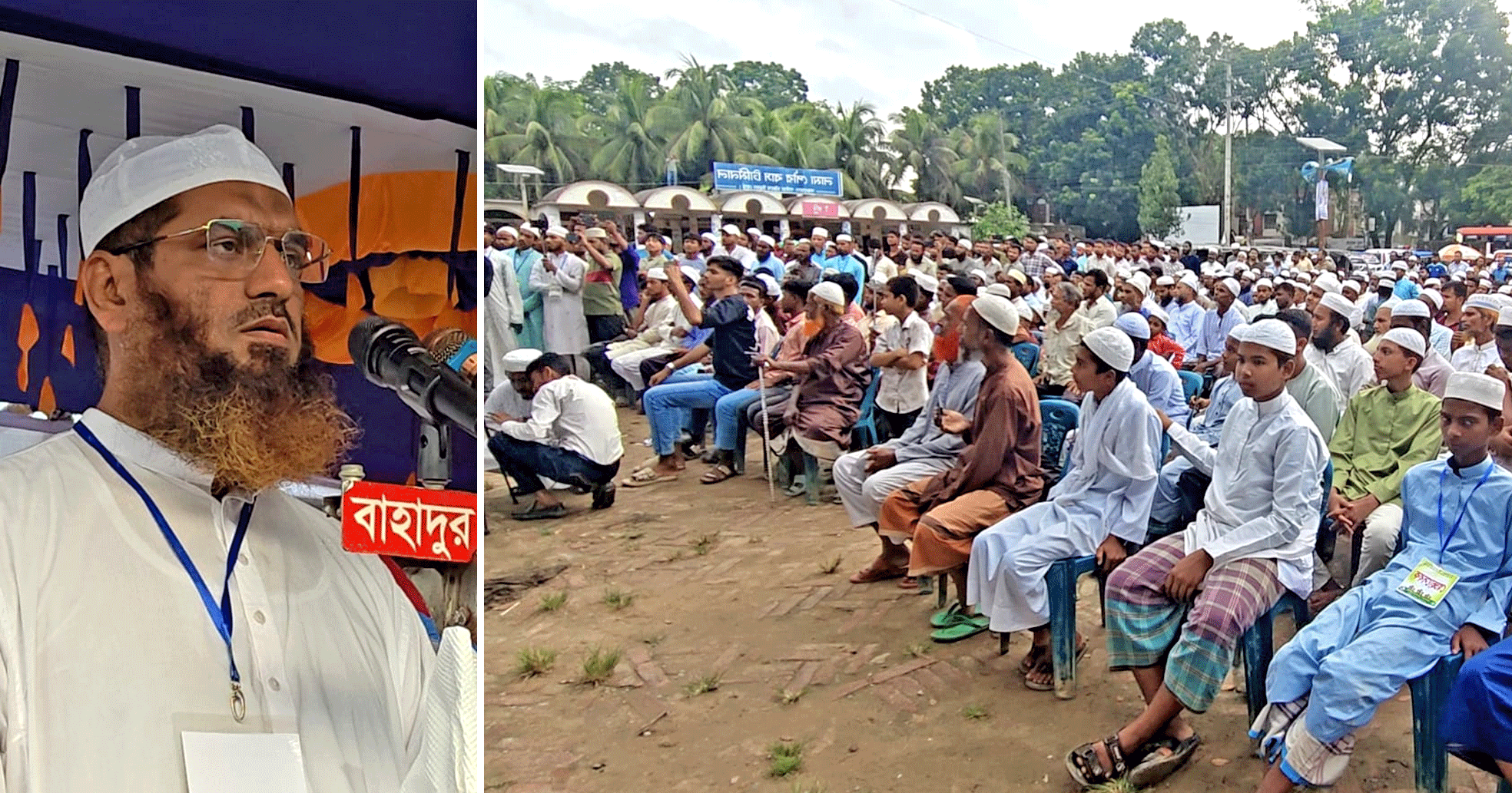 লামায় খেলাফত মজলিসের নাগরিক সমাবেশ: গণভোটের রায় বাস্তবায়ন ও নিত্যপণ্যের মূল্যবৃদ্ধির প্রতিবাদে আল্লামা মামুনুল হকের হুঁশিয়ারি