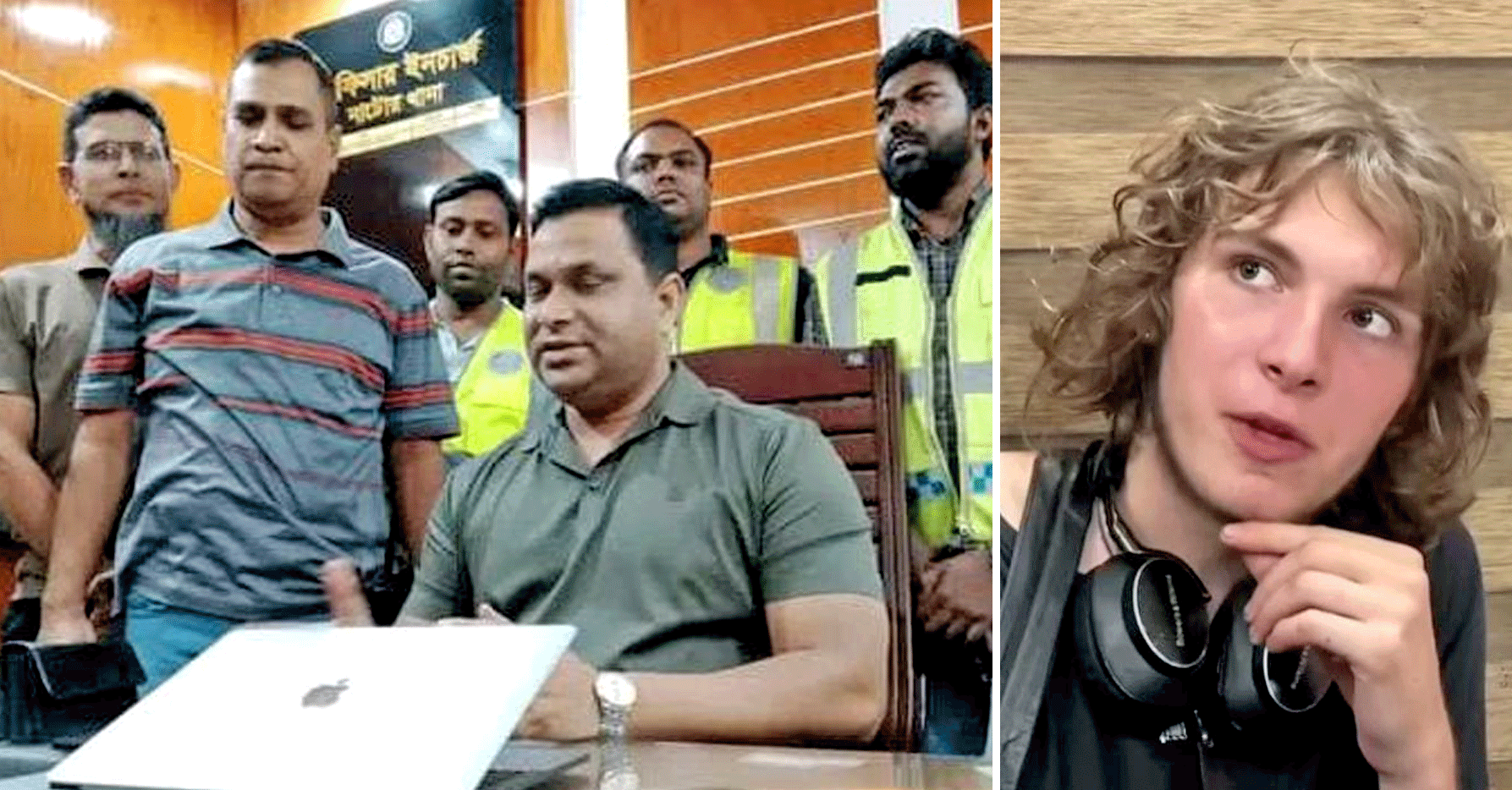 অবশেষে নাটোর থেকেই উদ্ধার হলো জার্মান পর্যটকের চুরি হওয়া ল্যাপটপ