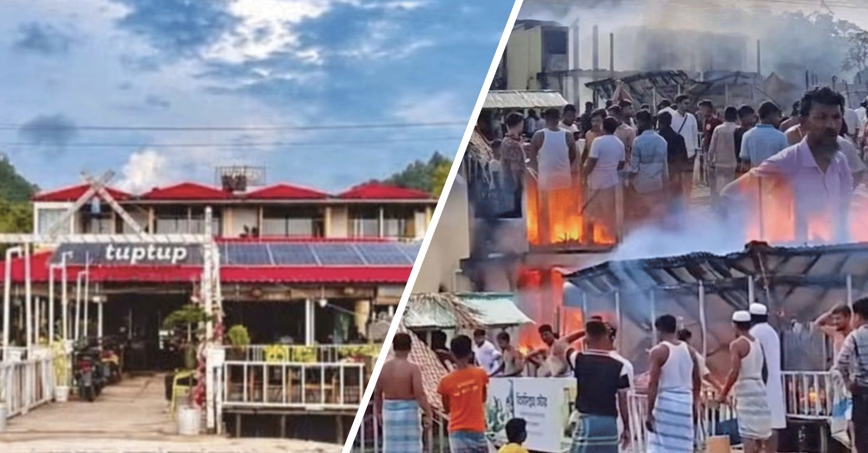 কক্সবাজারে রিসোর্টে ভয়াবহ অগ্নিকাণ্ড, ৬ পর্যটকের প্রাণহানি