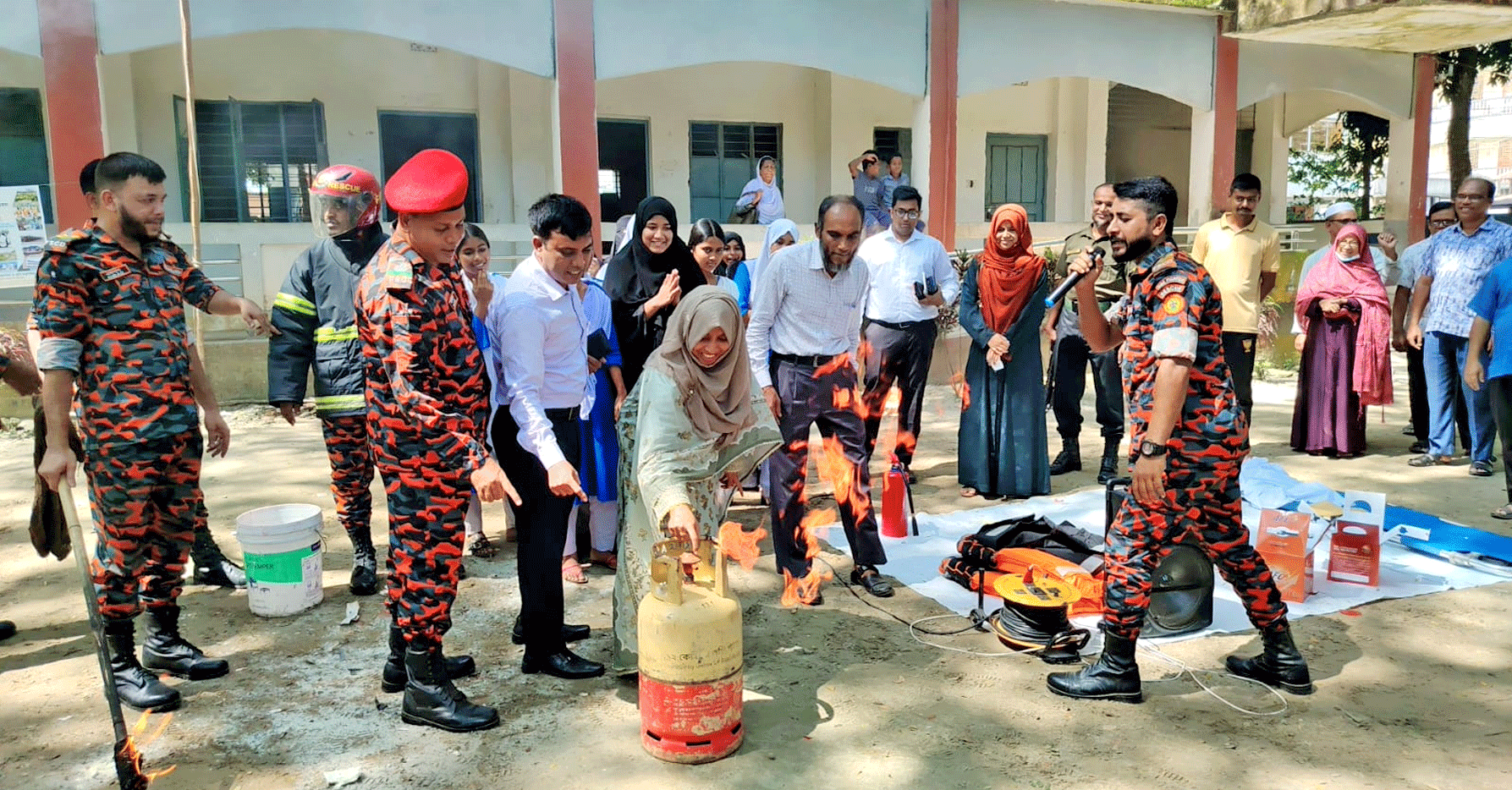 কুলিয়ারচরে আন্তর্জাতিক দুর্যোগ প্রশমন দিবস উদযাপন
