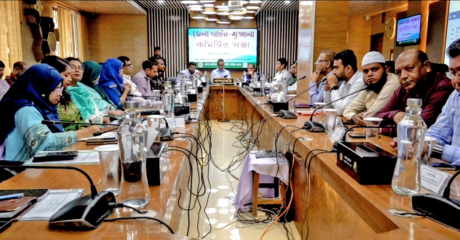 খাগড়াছড়িতে আইনশৃঙ্খলা কমিটির সভা অনুষ্ঠিত