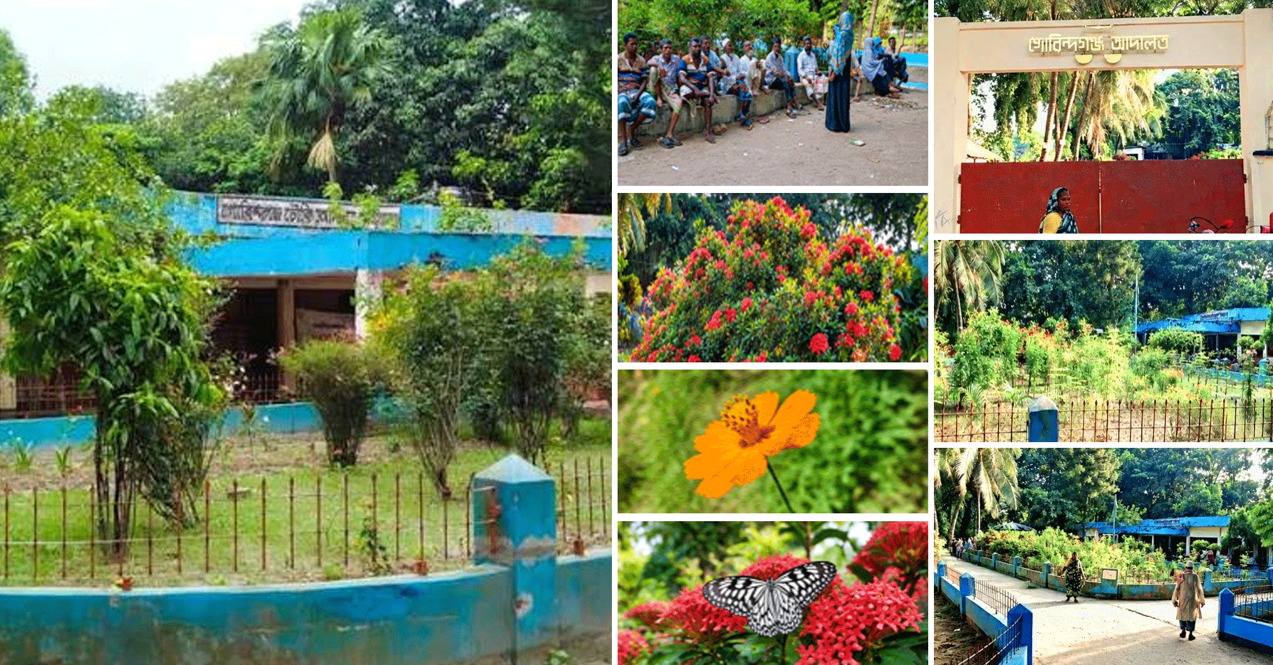 গোবিন্দগঞ্জ চৌকি আদালতে নান্দনিক পরিবর্তন, তবু ঝুঁকিপূর্ণ ভবনেই চলছে বিচারিক কার্যক্রম