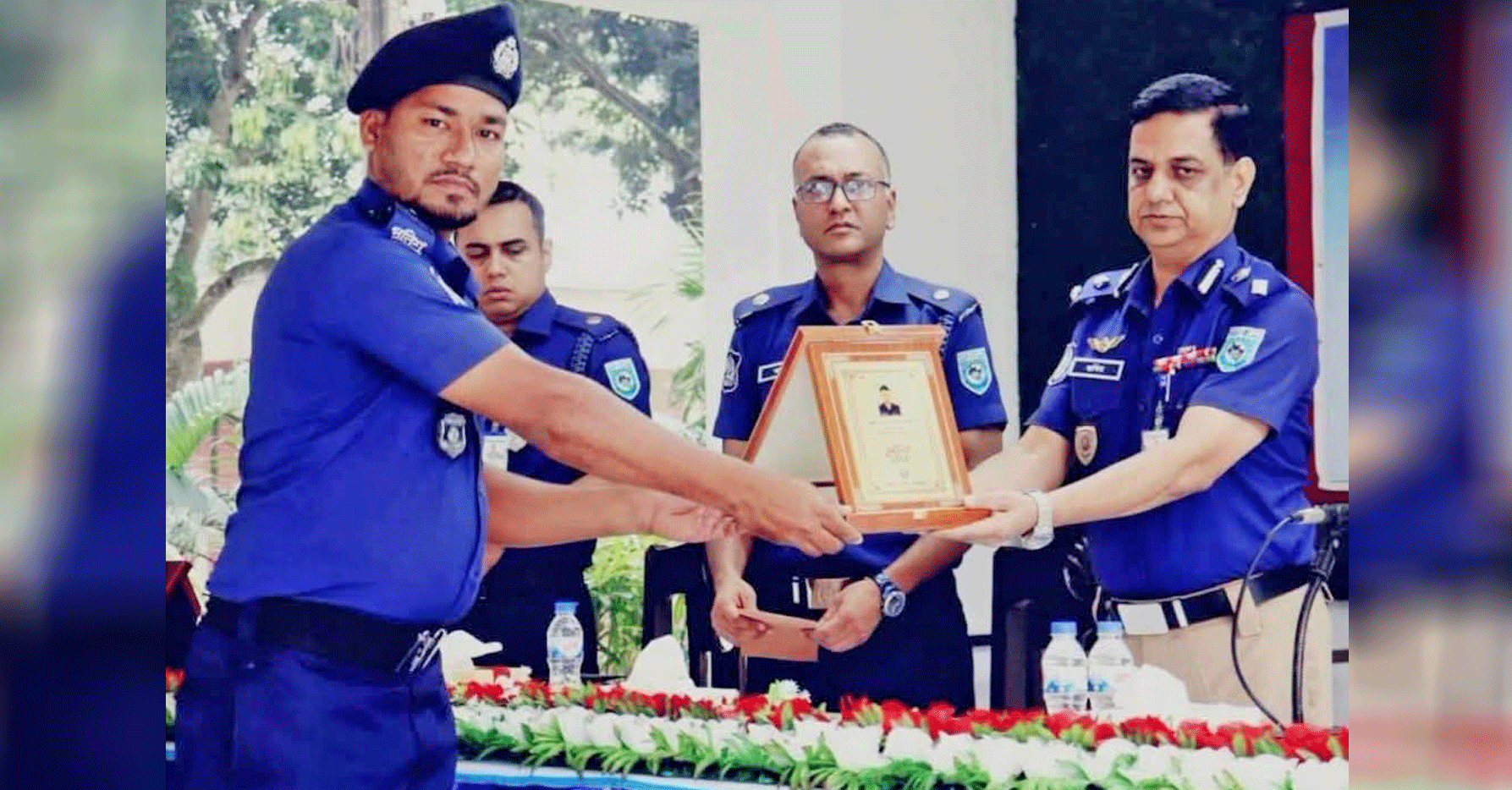 গোবিন্দগঞ্জে মাদকবিরোধী অভিযানে শ্রেষ্ঠ মাদক উদ্ধারকারী অফিসার এসআই মমিনুল ইসলাম