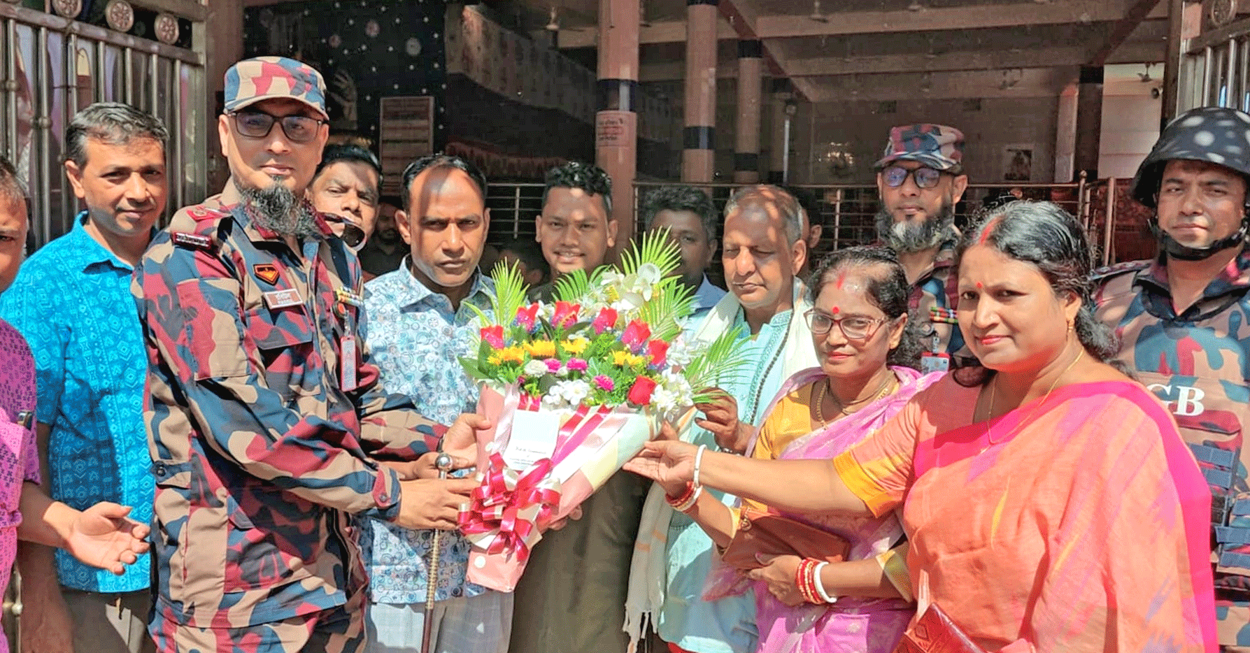 দুর্গাপূজা নির্বিঘ্ন ও নিরাপদ রাখতে, সীমান্ত সুরক্ষায় সতর্ক বিজিবি