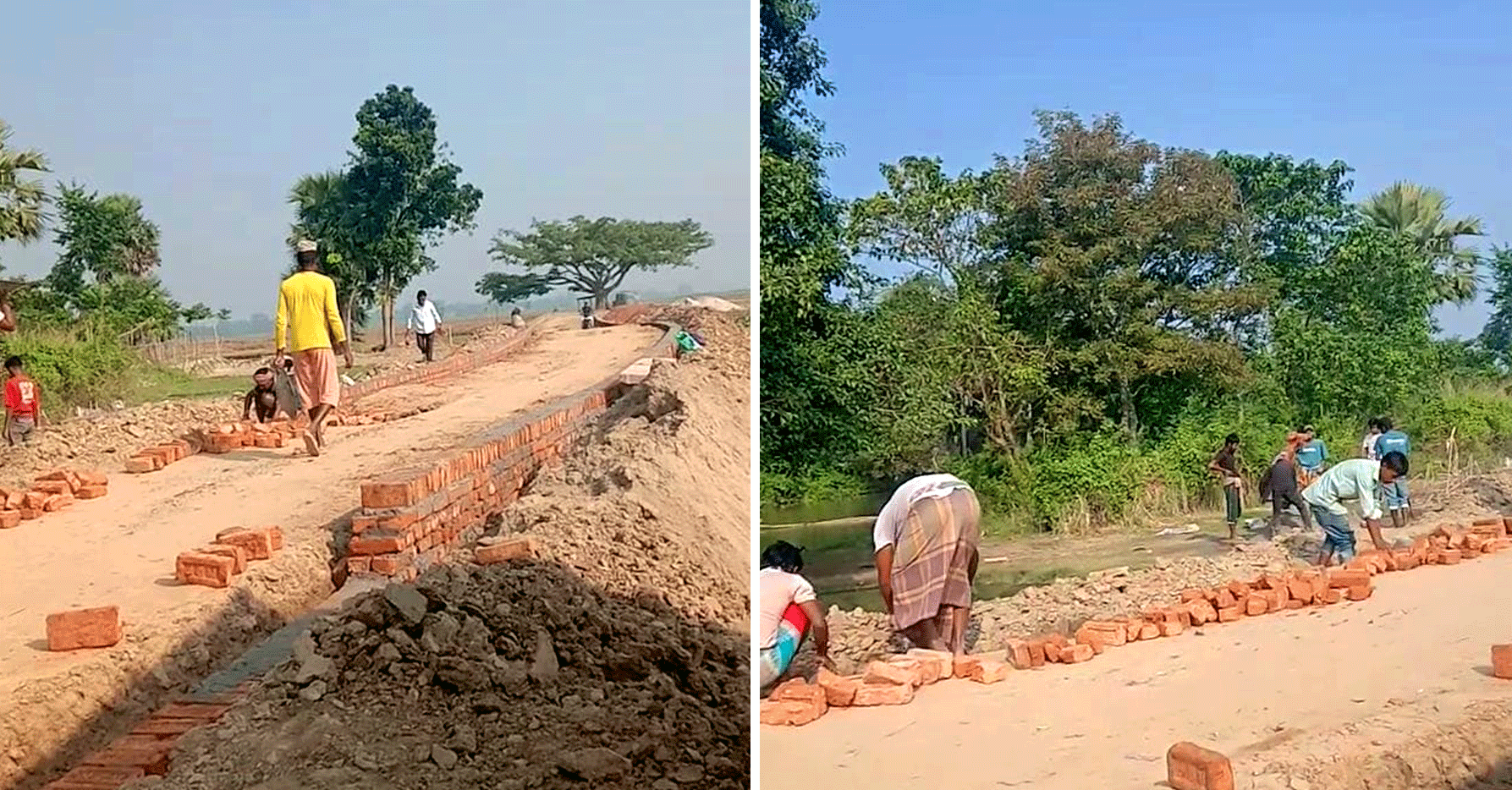 নলডাঙ্গার ভট্টপাড়া–নুড়িয়াগাছি সড়কে উন্নয়নের ছোঁয়া, স্বস্তির প্রত্যাশায় এলাকাবাসী
