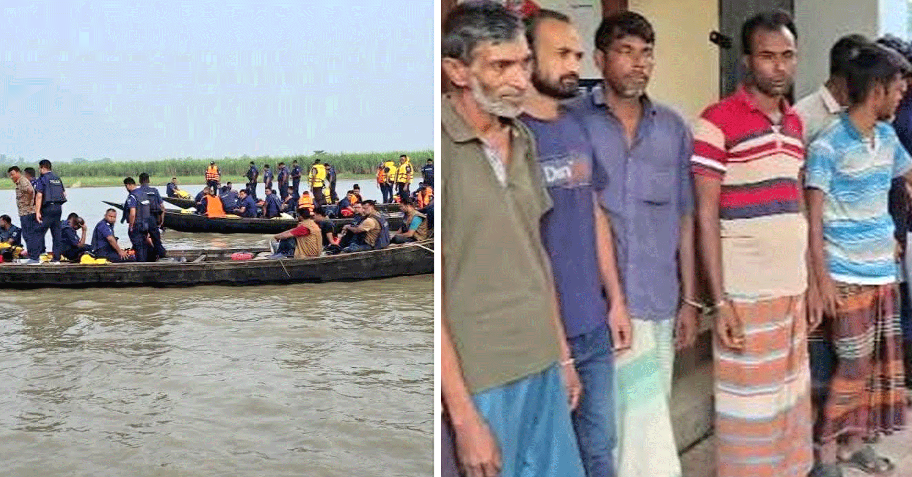 রাজশাহী রেঞ্জের পাঁচ জেলায় একযোগে অভিযান- বিভিন্ন অপরাধে ১৩ আসামী গ্রেপ্তার