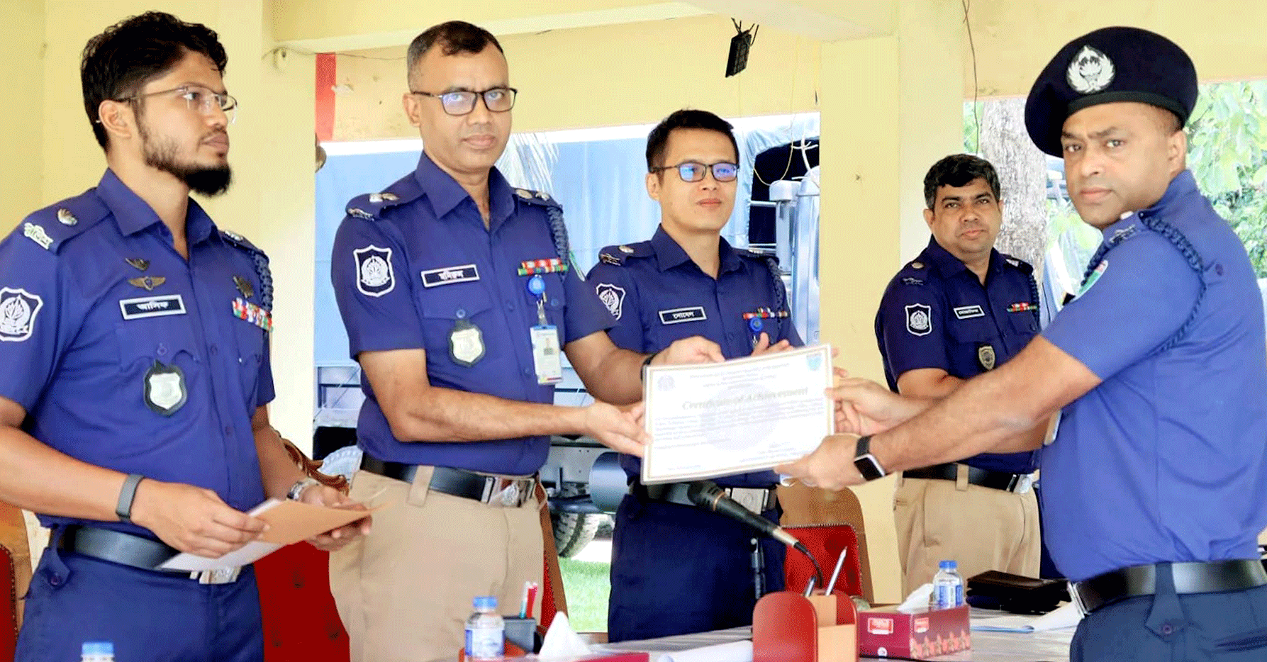 শ্রীমঙ্গল থানার ওসি জেলায় শ্রেষ্ঠ নির্বাচিত