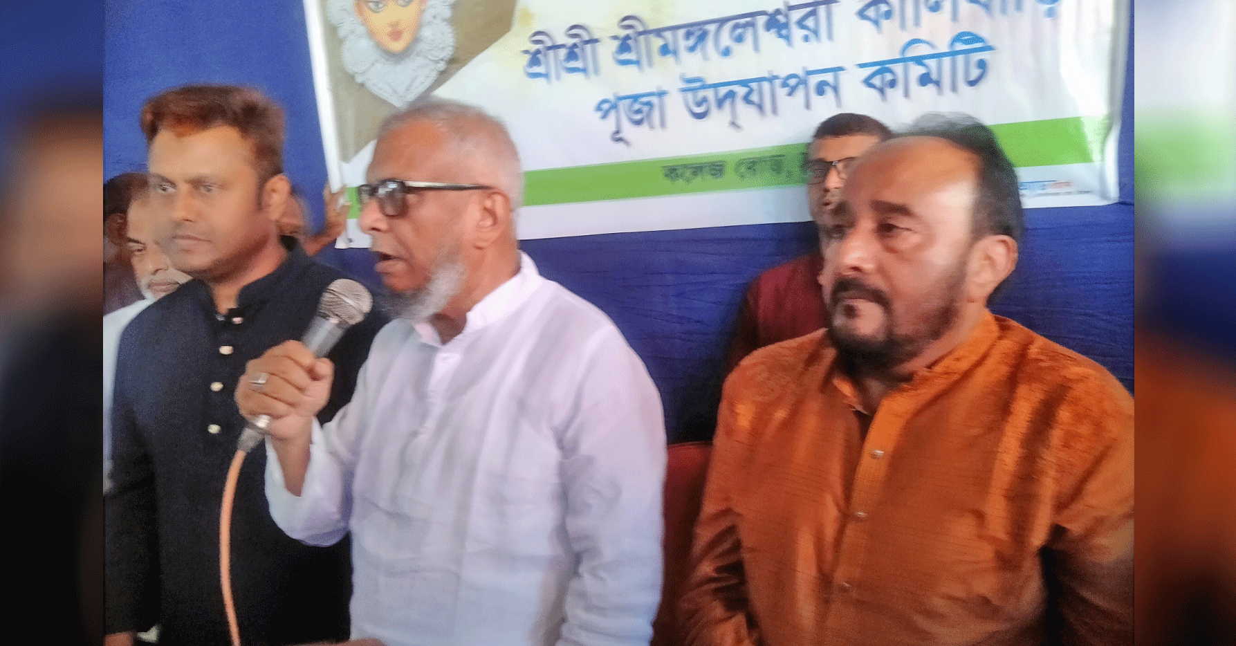 শ্রীমঙ্গলে পূজামণ্ডপ পরিদর্শনে শ্রম ও কর্মসংস্থানমন্ত্রী